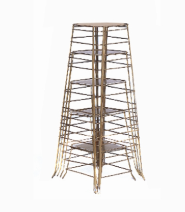 Square Nesting Basket Stands (9 or 5)