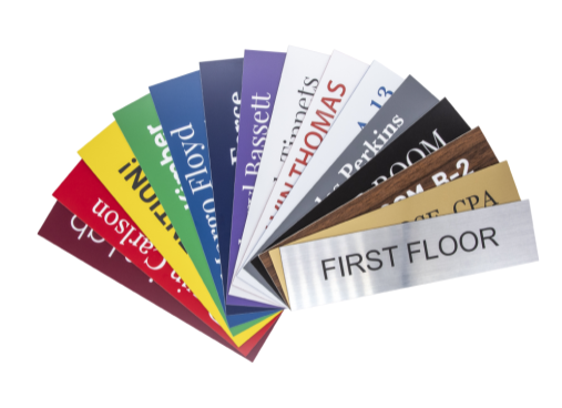 Wall or Desk Name Plate