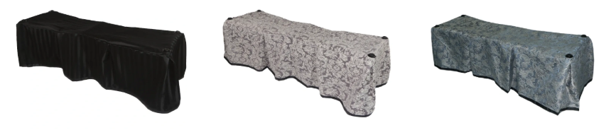 Patterned Church Truck Drapes