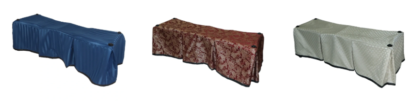 Patterned Church Truck Drapes