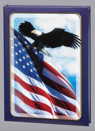 Flag with Eagle Register Book