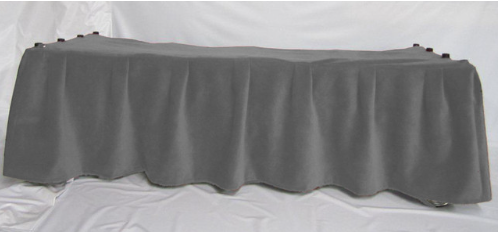 Solid Color Church Truck Drape