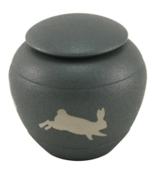 Silhouette Rabbit Urn