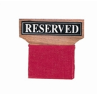 Reserve Signs (Metal, Wood, Aluminum)