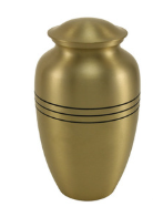 Classic Bronze or Pewter Full Size Urn