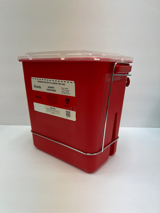 Wall Mount Sharps Container