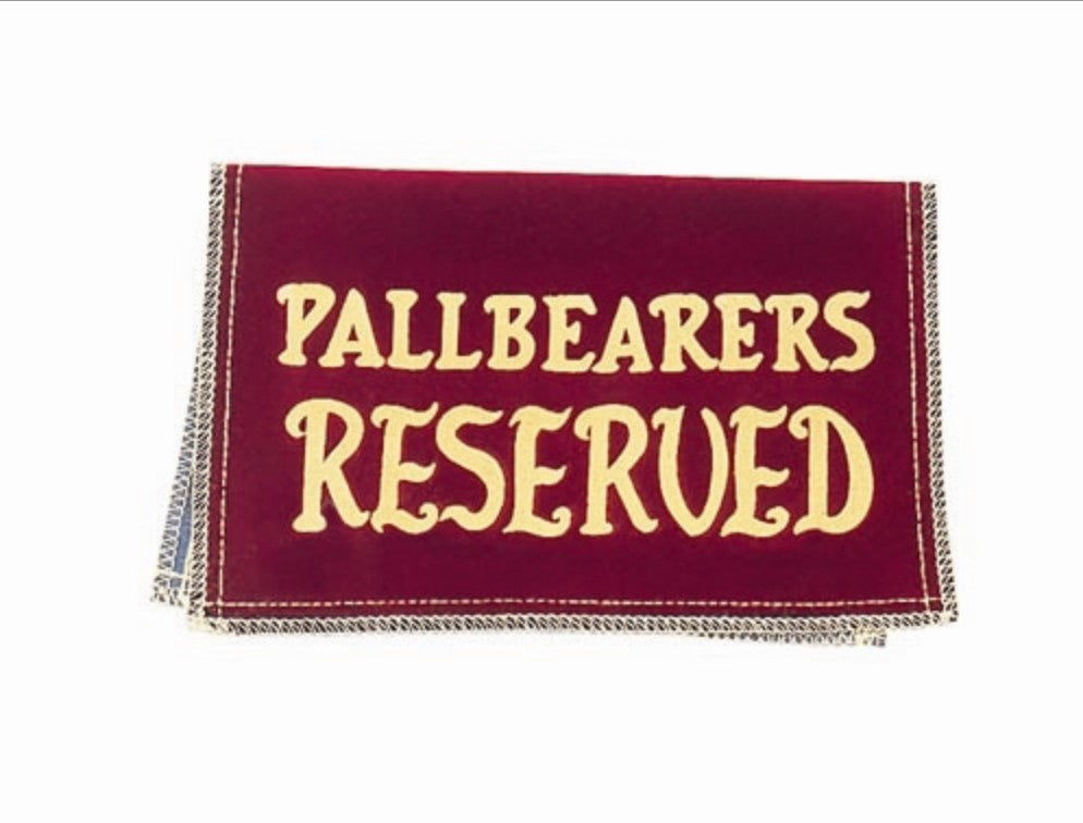 Reserve Sign - Old English