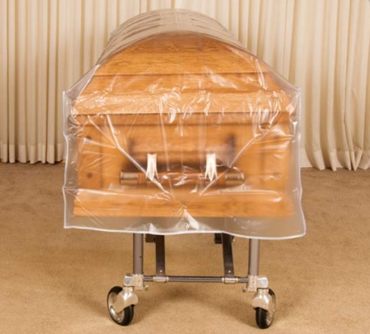 Clear Casket Cover