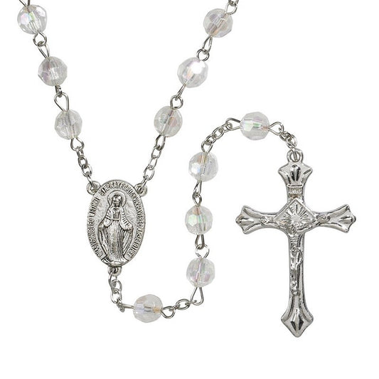 Clear Acrylic Rosary