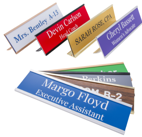 Wall or Desk Name Plate