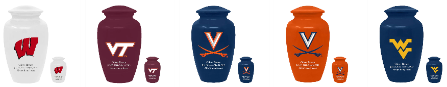 NCAA Fullsize & Keepsake Urns