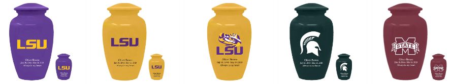 NCAA Fullsize & Keepsake Urns
