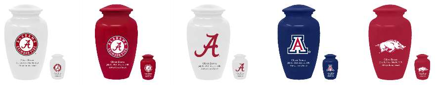 NCAA Fullsize & Keepsake Urns