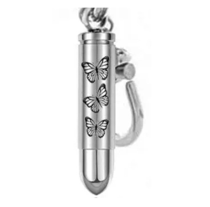 Butterfly Keepsake Keychain
