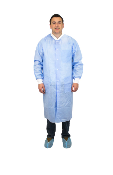 Snapfront Disposable Labcoat