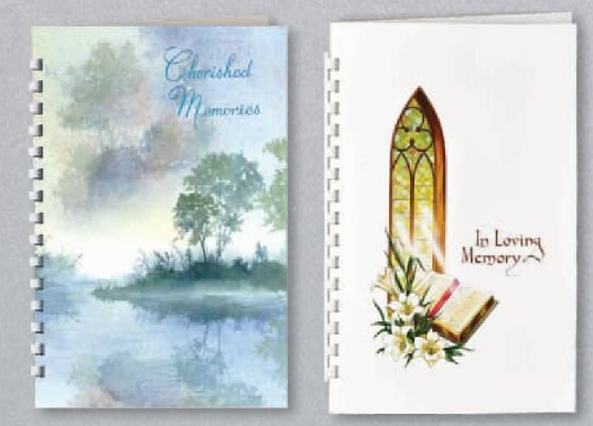 Soft Cover Register Books - 24 Internal Pages