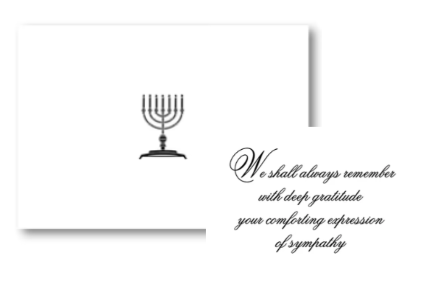 Jewish Thank You Cards