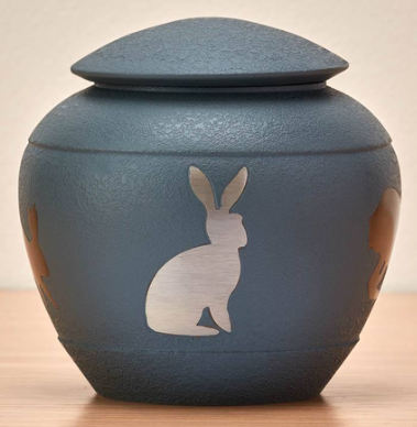 Silhouette Rabbit Urn