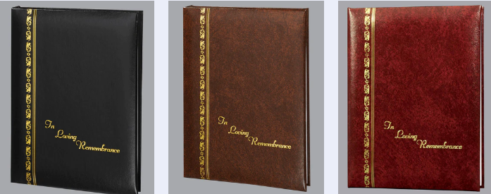 In Loving Remembrance Register Book