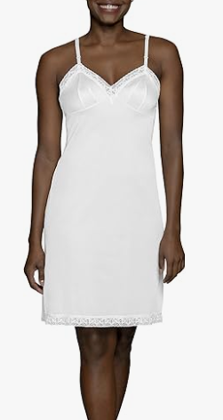 knee length slips for dresses Women's Long Cotton Slip - Knee Length