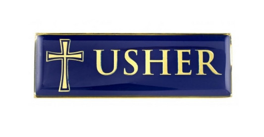 Usher Magnetic Badge