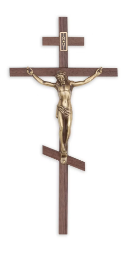 Walnut Greek Orthodox Crucifix